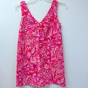 Lilly Pulitzer Carissa Dress Women’s Mango Salsa Pattern Size 2